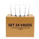 thumbnail image 1 of Set 24 Vasos Galata Apilable Bebidas Tragos 340mL Elegante, 1 of 3