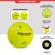 thumbnail image 3 of Pelotas blandas PowerNet Crusher 12 pzas – Ayuda de entrenamiento, 3 of 7