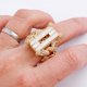 thumbnail image 5 of Anillos de Moda de Lujo con Brillo Estilo Punky de Rapero para Hombre Chapados en Oro de 18K Brillantes con Acabado Helado Hip Hop Zirconia Cúbica Anillos de Compromiso para Hombre, 5 of 6