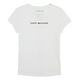 thumbnail image 1 of Camiseta Tommy Hilfiger para niñas, manga corta, 2T, algodón blanco, 1 of 2