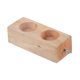 thumbnail image 1 of Bloque De Demostración Científica Con Bloques De Fricción De Pendientes De Madera Para Aprender 2 Agujeros, 1 of 5
