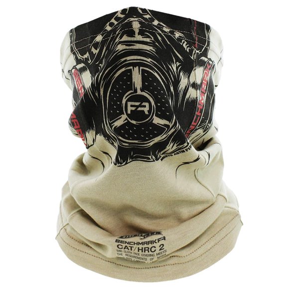 Mascarilla facial para cuello BENCHMARK FR, resistente al fuego, CAT2