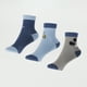 thumbnail image 1 of Tripack Calcetines Niño Azul Carita Mickey Disney, 1 of 11