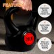 thumbnail image 3 of Set de pesas rusas Fitvids de 2,5 kg a 9 kg para entrenamiento de fuerza, 3 of 7