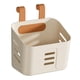 thumbnail image 1 of Canasto De Almacenamiento Colgante Canasto De Almacenamiento Con Gancho Para Baño Dormitorio En Una Barandilla L Amarillo, 1 of 3