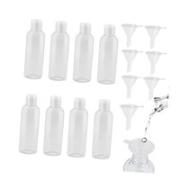 Ioensy - Botellas Recargables De 3,4 Oz/100 Ml Con Tapa Botella De Viaje Para Acampar