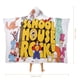 thumbnail image 2 of Escuela de Rock Manta Capa con Capucha Anti-Bolitas, Manta de Lana Ártica Suave, Manta Portátil de Felpa Ligera y Lujosa, Poncho para Siesta en Casa y Oficina, 100*130cm, 2 of 6