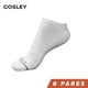 thumbnail image 1 of Calcetines Mujer Cushion No Show White Cosley Pack 6, 1 of 4