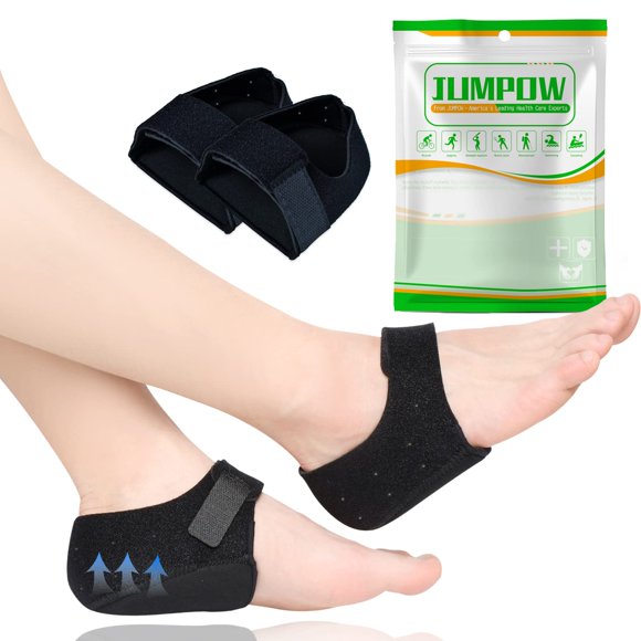 Protectores de Talón JUMPOW para Alivio de la Fascitis Plantar