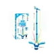thumbnail image 3 of Juguete Microfono Pedestal Karaoke Luces Mp3 Azul Infantil, 3 of 3