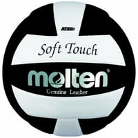 Molten - Piel Genuina De Voleibol, Suave Al Tacto, Fundida, Para Uso En Interiores