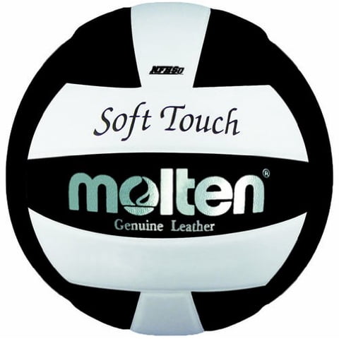 Molten - Piel Genuina De Voleibol, Suave Al Tacto, Fundida, Para Uso En Interiores