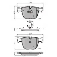Comline - Pastillas Freno Para Auto Cbp01794