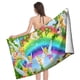 thumbnail image 4 of Campanilla Toalla de playa de secado rápido con diseño temático, regalo para mujeres y niñas, ideal para cumpleaños, fans, amantes de la música, uso en la playa o al aire libre, 78 × 160 cm, 4 of 6