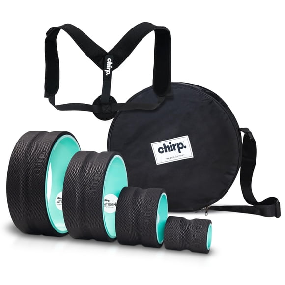 Back + Neck Bundle Chirp Wheel con funda de transporte y corrector de postura