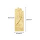 thumbnail image 2 of INSPIRE CHIC Guantes de Mujer de Satén con Decoración de Perlas, Guantes Cortos de Longitud de Muñeca para Boda Elegante en Oro, 2 of 6