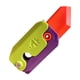 thumbnail image 3 of Cuchillo De Rábano, Juguetes Para Niños, Premio, Juguetes Sensoriales, Regalo De Cumpleaños, Violeta Y Verde, 3 of 5
