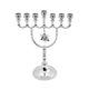 thumbnail image 3 of Portavelas Escritorio Decorativo Menorahs Clásico Geométrico Hanukkah Menorah Argent, 3 of 5