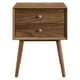 thumbnail image 3 of Mesita de noche Modway Ember Wood, nogal con estación de carga, 3 of 9