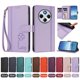 thumbnail image 4 of Funda Cartera Trébol para Xiaomi Redmi 14C 4G con Ranuras Tarjetas y Carga Inalámbrica Morado claro, 4 of 6
