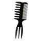 thumbnail image 1 of Peines Para Peinar El Cabello Para Hombres Retro Oil Head Big Fork Comb, 1 of 5