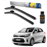 Plumillas Hella Cleantech Para Kia Morning 2018-2024