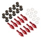 thumbnail image 2 of 10 X Universal Parabrisas Parabrisas Spike Pernos M5 Tornillo Bien Tuercas Rojo, 2 of 5