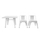 thumbnail image 3 of Living Combo Set Mesa + 2 Sillas Para Niños Blanco, 3 of 3