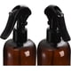 thumbnail image 3 of Paquete de 12 pulverizadores de plástico Botellas con Negro Niebla fina – Contenedor de spray recargable de 16 oz para soluciones de limpieza, plantas, Cacampanao, 3 of 7