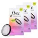 thumbnail image 1 of Disco menstrual FLEX reduce los calambres y la sequedad, paquete de 3, 1 of 6