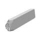 thumbnail image 4 of Metal Stamp Metalworking Tool Craft Tool Herramienta De Estampado De Moda Hoja Izquierda, 4 of 5