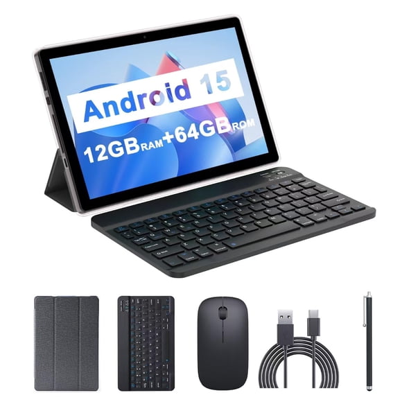 Tablet CUPEISI Android 15 10 pulgadas 12 GB RAM 64 GB ROM 1 TB Expandir