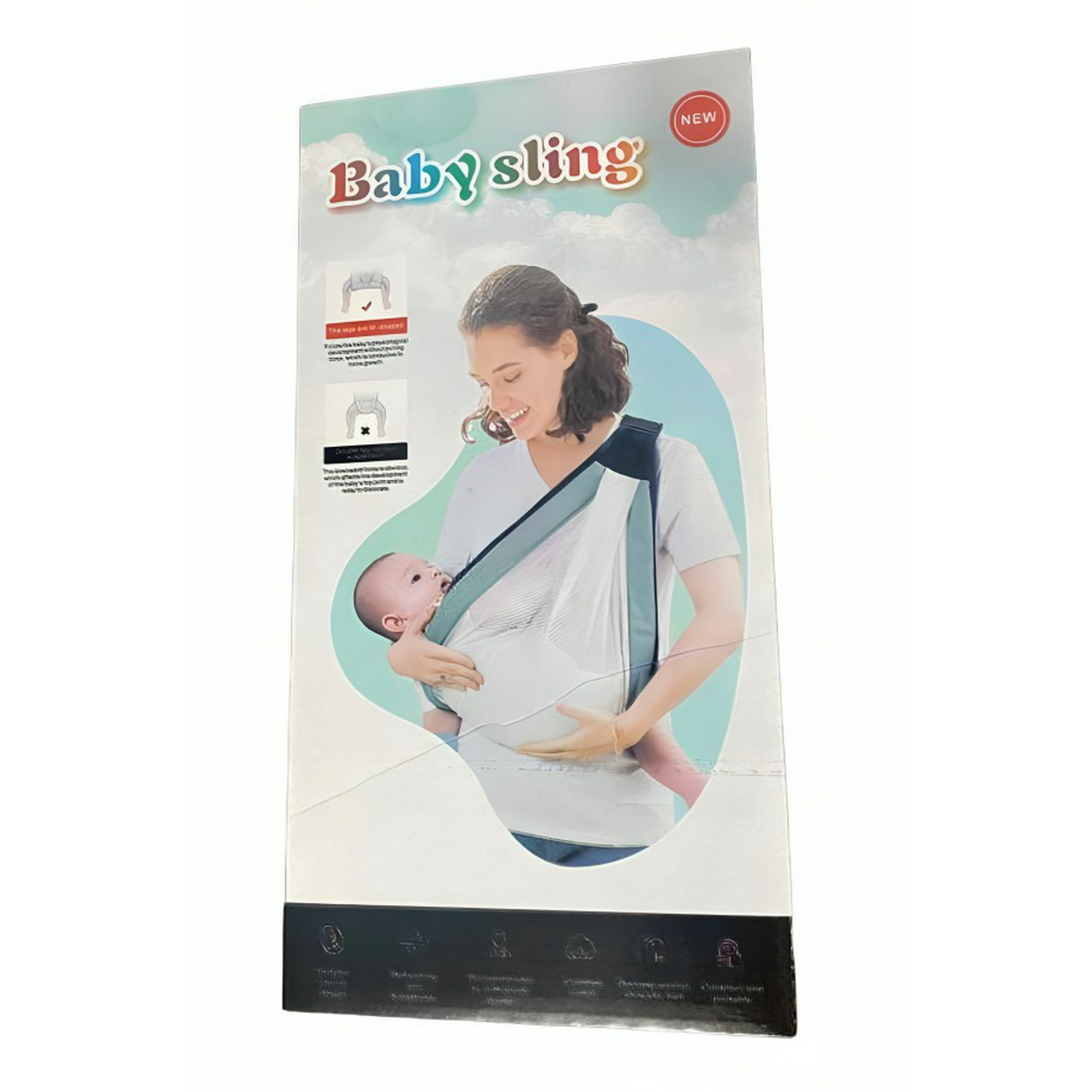 Genérico - Cangurera Bolsa De Apoyo Para Lactancia Mochila Portabebe