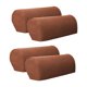 thumbnail image 2 of juego de 4 reposabrazos de sofá funda brazo protector de muebles café claro, 2 of 6
