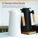 thumbnail image 3 of Termo de 1L, termo de vidrio, tetera de doble pared para café, té, agua y bebidas., 3 of 6