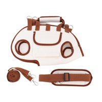 Magideal - Arnés Portátil Para Perros Bolso De Transporte Con Malla Ventilada Y Correa Integrada Para Mascotas Pequeñas Cómodo Y Versátil Adecuado Para Paseos Y M