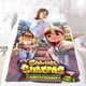 thumbnail image 5 of Subway Surfers anti-pilling, suave, ligera, esponjosa y acogedora de lujo para hogar y cocina – Perfecta para niños y adultos,180X120cm, 5 of 6