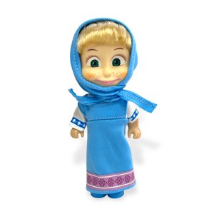 Toyng - Juguete Muñeca Masha Vestido Celeste - Masha Y El Oso