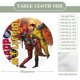 thumbnail image 2 of Deadpool y Wolverine-theme Fitted Round Tablecloths Elastic Edged Table Covers Waterproof Table Cloth for Kitchen Holiday Party Tables Decor 120cm, 2 of 6