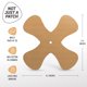 thumbnail image 4 of Parche CGM NOT JUST A PATCH - Pack de 20 Beige, 4 of 7
