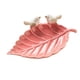 thumbnail image 1 of Pendientes En Forma De Hoja De Porcelana, Bandeja De Joyería, Plato De Aperitivos Para Regalo De Inauguración De La Casa, Color Rosa, 1 of 5