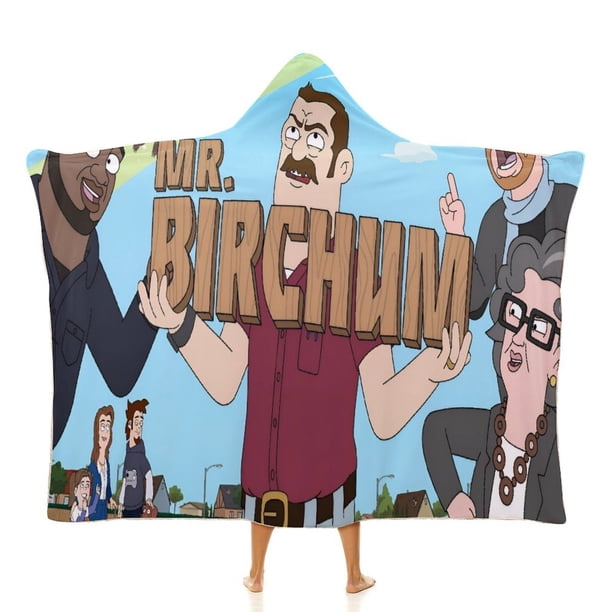 Sr Birchum Manta Capa Con Capucha Anti bolitas Manta De Lana Ártica Suave Manta Portátil De Felpa Ligera Y Lujosa Poncho Para Siesta En Casa Y Oficina 100*130cm