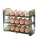 thumbnail image 3 of Soporte Abatible Para Huevos Para Frigorífico, Bandeja Para Huevos Para Frigorífico, Cajón, Cocina, M, Verde, 3 of 3