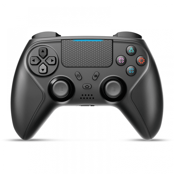 Controlador de Juegos Inalámbrico con Motores de Vibración Duales y Botones Sensibles - Compatible con PS4/iOS/Android/PC - Diseño Ergonómico y Duradero