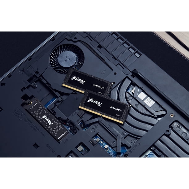 Memoria Kingston FURY Impact DDR5 SODIMM de 32 GB (2 x 16 GB