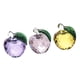 thumbnail image 5 of 3pcs 4x5.5cm Colorido Crystal Apple Handcraft Christmas Eve Souvenir, 5 of 6