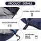thumbnail image 4 of Saco de dormir JEAOUIA ligero e impermeable para adultos, 4 of 7
