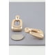 thumbnail image 2 of Pendientes Fashnzfab Shiny Modern Frame Colgantes, 2 of 4