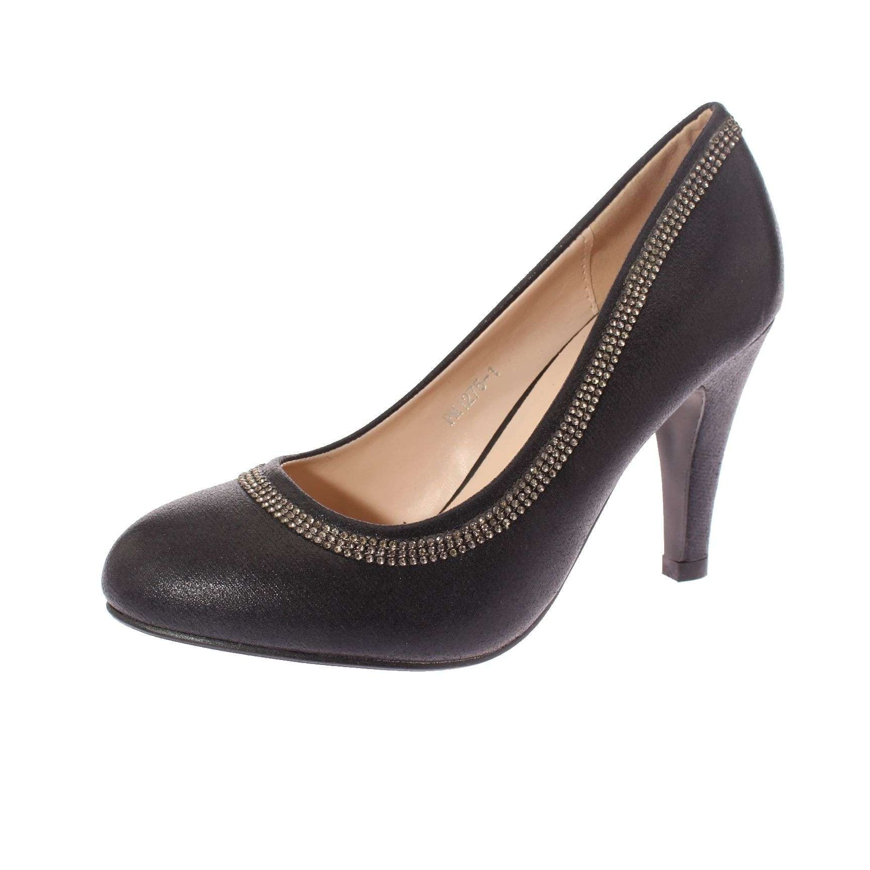 Vía Franca - Zapato Brillantes Negro Cellina