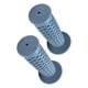 thumbnail image 4 of 2pcs Universal Motorcycle HandleBar Grips Fits Para Harley Para Honda Blue, 4 of 5